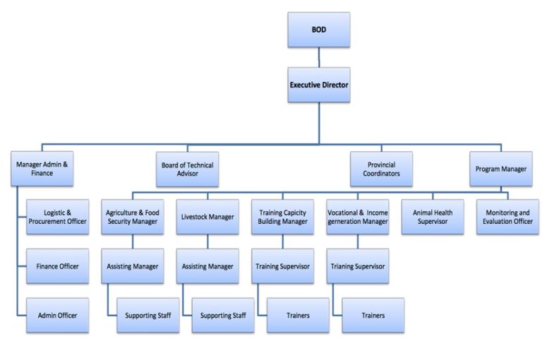 Organizational Structure – Gaalo